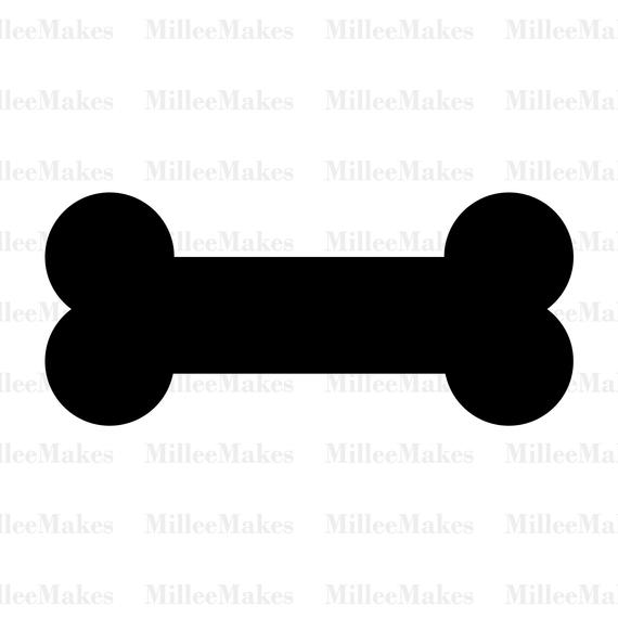 570x570 Dog Bone Vector Dog Bone Dog Clipart For Cricut Etsy
