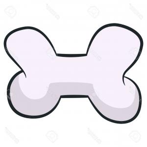 300x300 Bone Vector Logo Icon Dog Bone Illustration Cartoon Graphic Gm