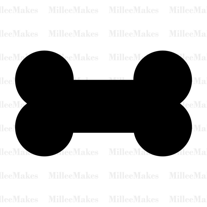 794x794 Short Dog Bone Vector Dog Bone Cricut Machine Dog Etsy