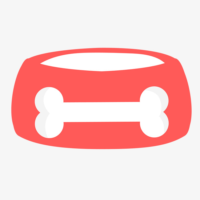 650x651 Cartoon Vector Dog Material Dogs Dog Bowl Vector Pet Material