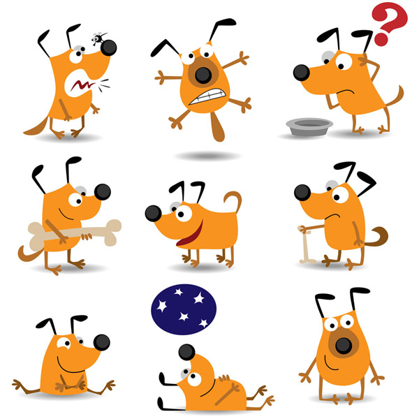 600x600 Cute Cartoon Dog