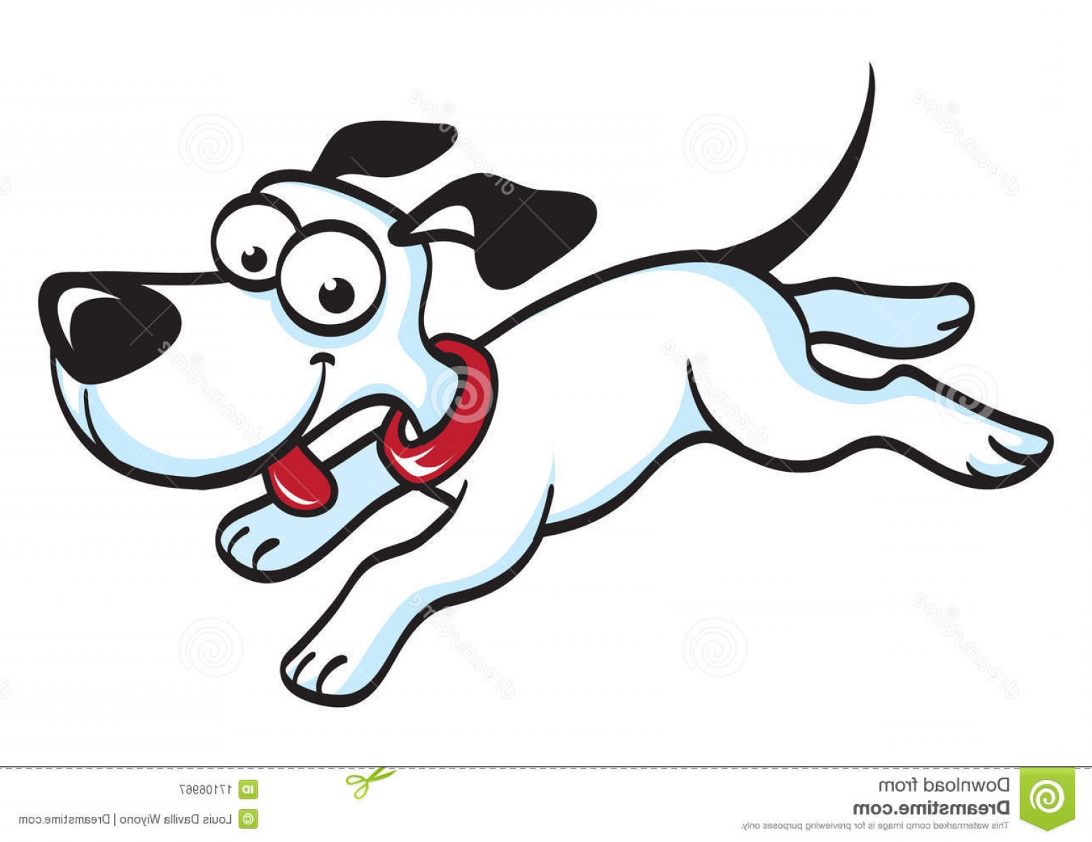 1560x1203 Cartoon Dog Running Vector Handandbeak