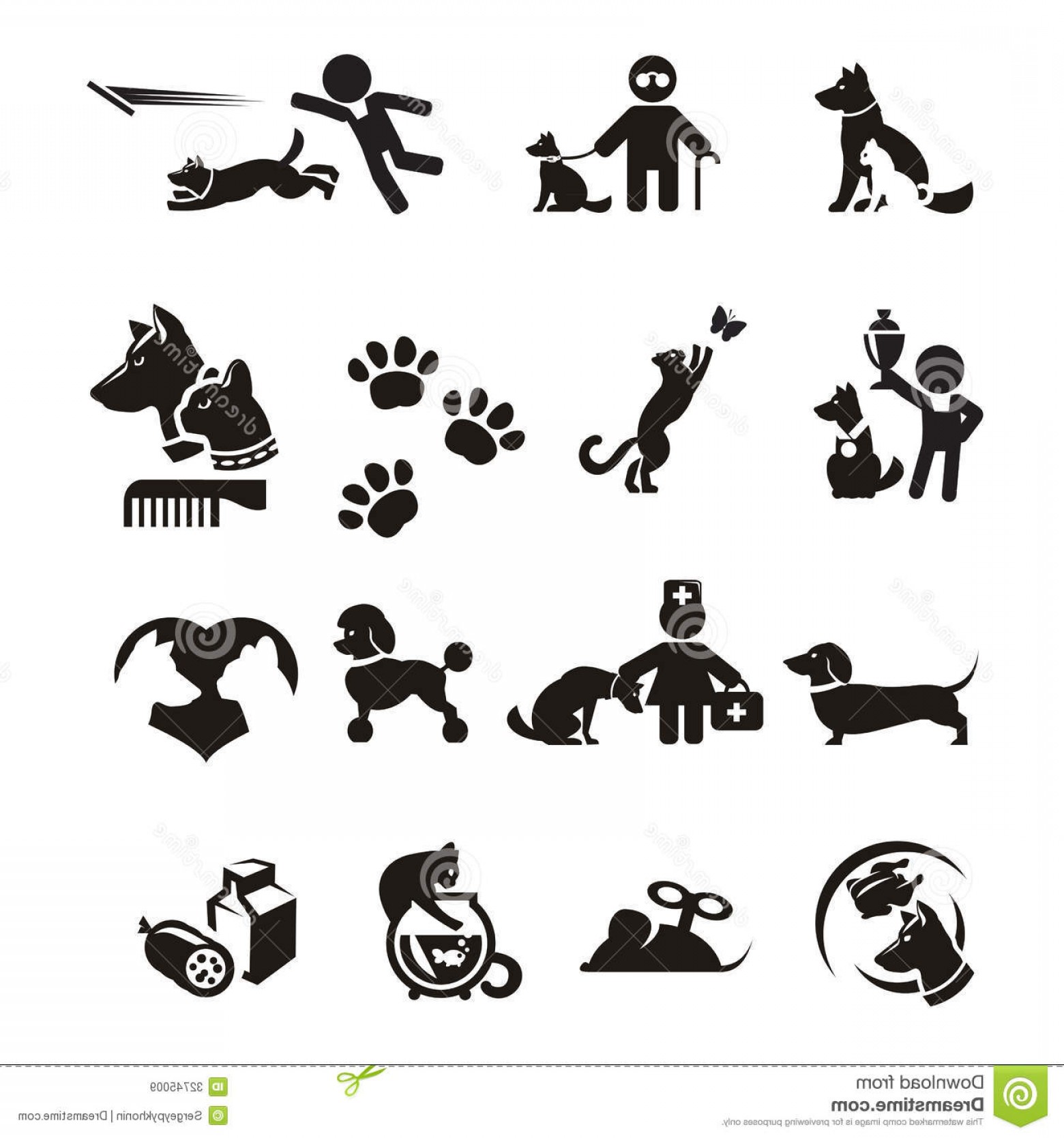 Royalty Free Stock Images Dog Cat Icons Set Authors Illustration 1560x1668 Royalty Free Stock Images Dog Cat Icons Set Authors Illustration