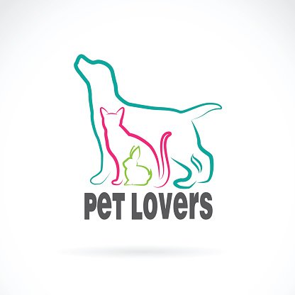 Vector Group Of Pets Dog, Cat, Rabbit, Premium Clipart 416x416 Vector Group Of Pets Dog, Cat, Rabbit, Premium Clipart