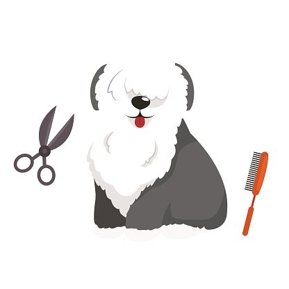 Dog Hair Vector Illustration Set Pet Grooming And Care Premium 416x416 Dog Hair Vector Illustration Set Pet Grooming And Care Premium