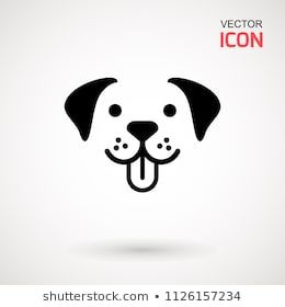 Dog Head Icon Flat Style Cartoon Dog Face Vector Illustration 260x280 Dog Head Icon Flat Style Cartoon Dog Face Vector Illustration