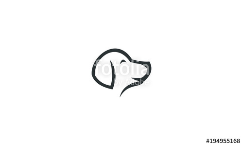 Dog Head Vector Stock Image And Royalty Free Vector 500x300 Dog Head Vector Stock Image And Royalty Free Vector