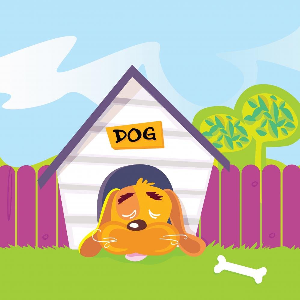 Dog House Vector