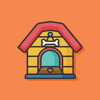 Dog House Vector Icon Premium Clipart 416x416 Dog House Vector Icon Premium Clipart