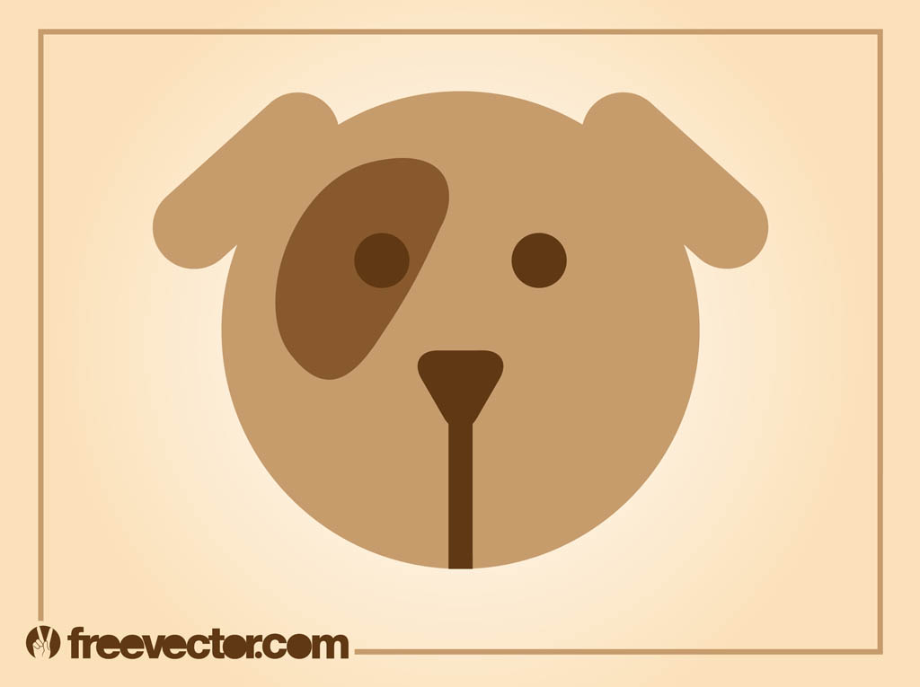 1024x765 Dog Icon Vector Vector Art Graphics