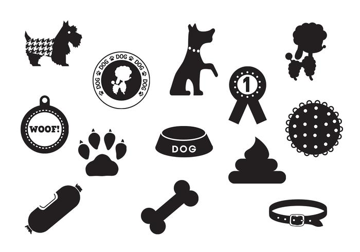 700x490 Dog Vector Icon