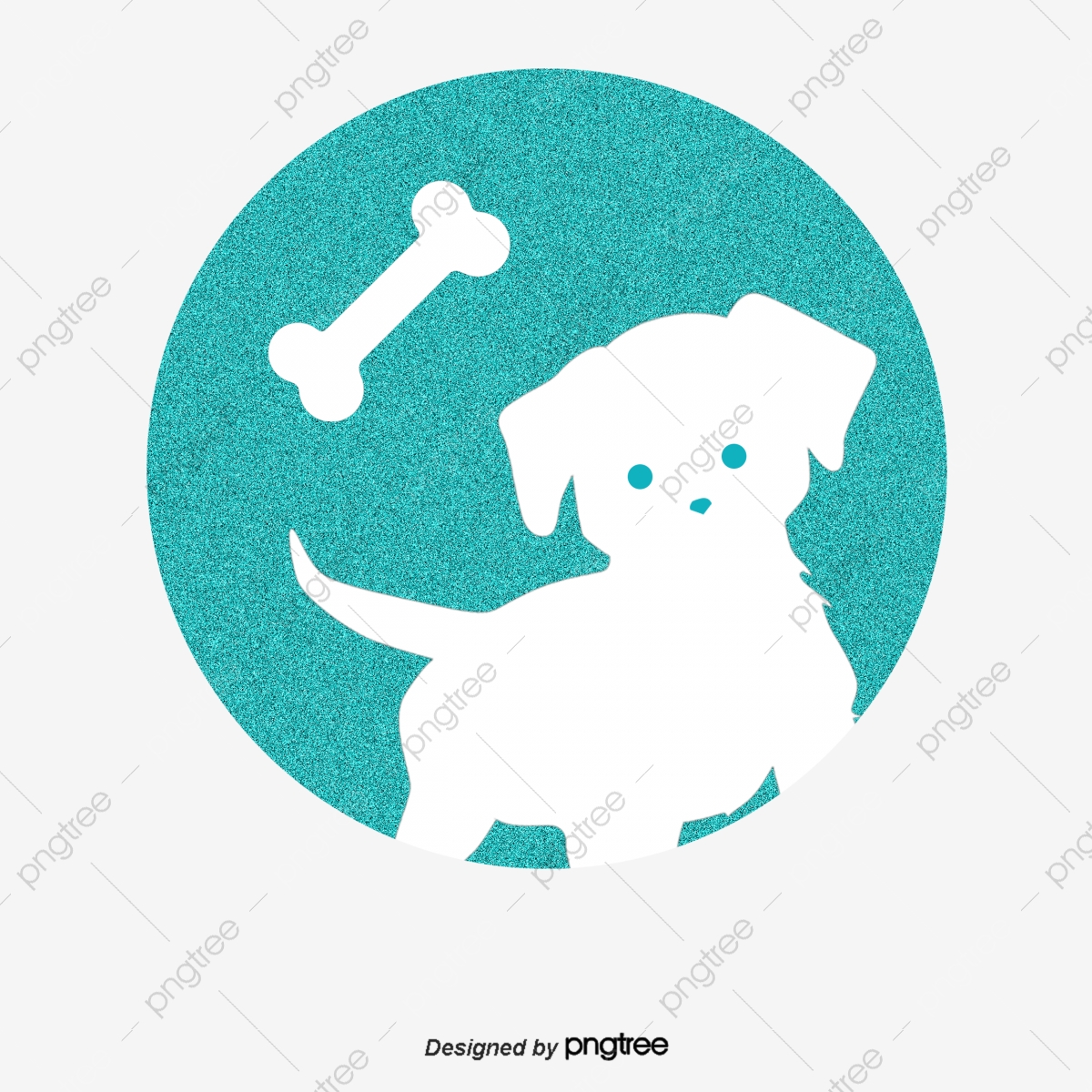 1200x1200 Green Dog Icon Vector Style Cute Cartoon Head, Cartoon Dog, Lovely
