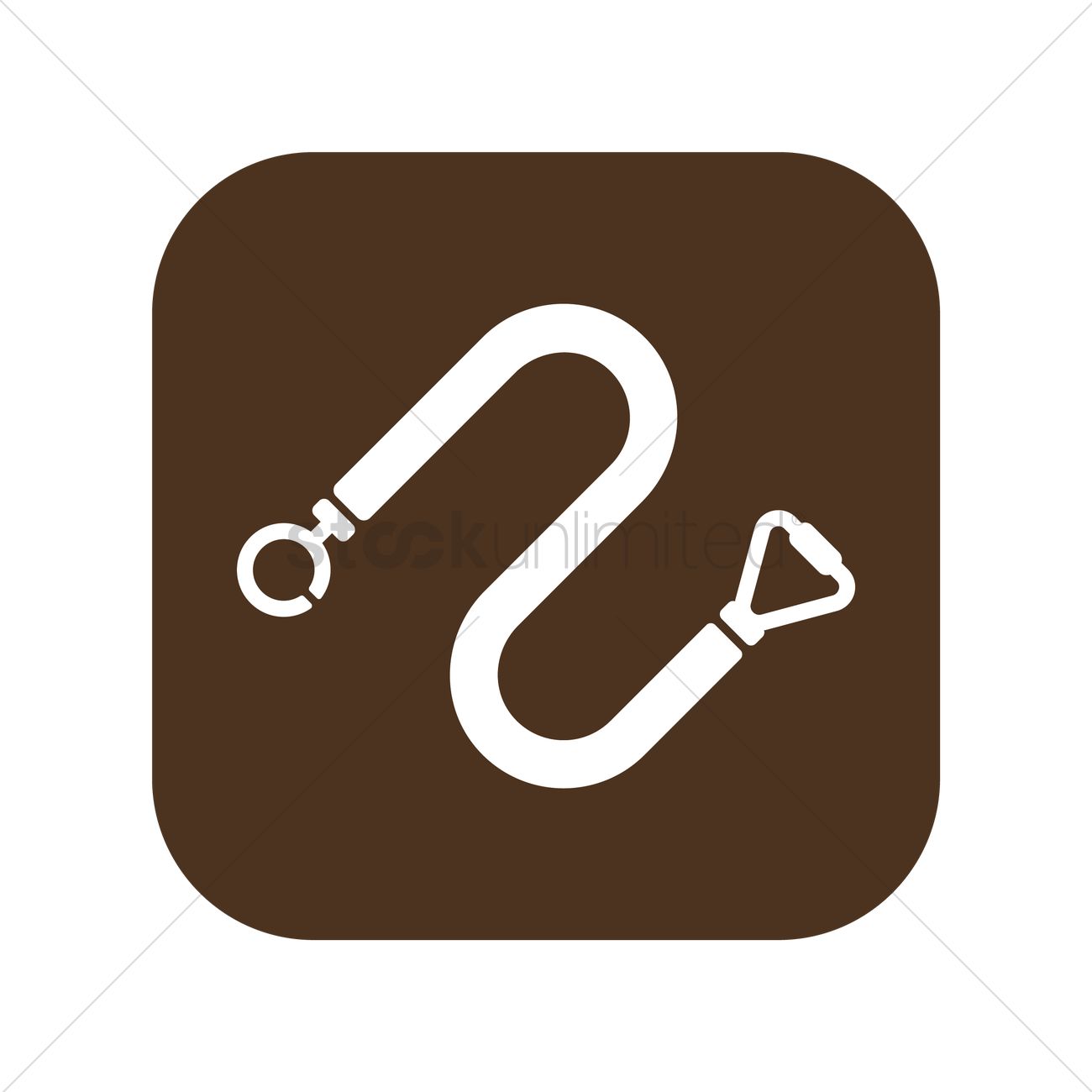 Dog Leash Vector Image 1300x1300 Dog Leash Vector Image