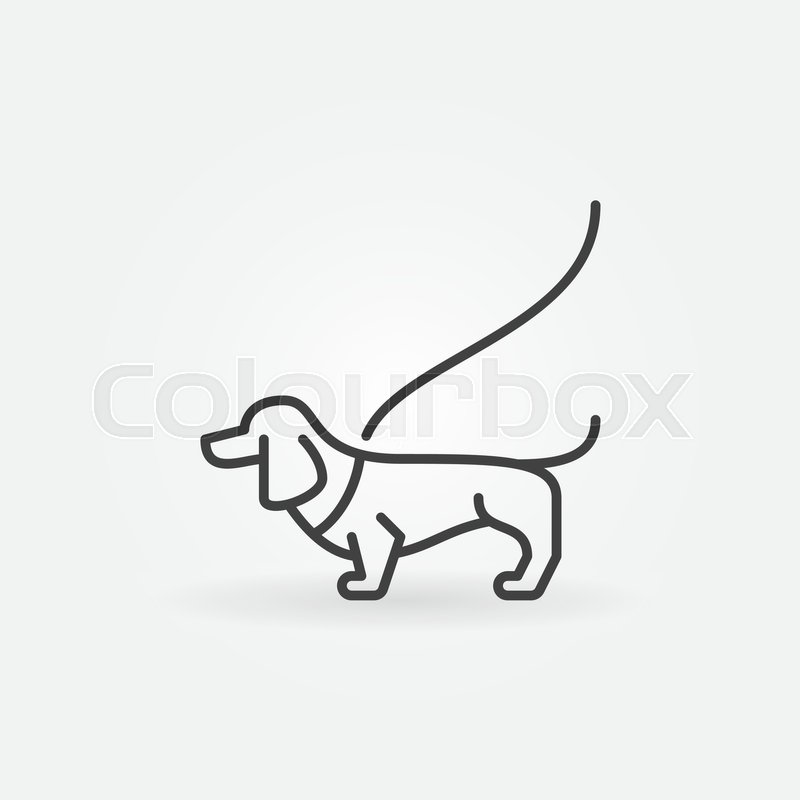 Dog On A Leash Concept Icon Or Symbol Stock Vector Colourbox 800x800 Dog On A Leash Concept Icon Or Symbol Stock Vector Colourbox