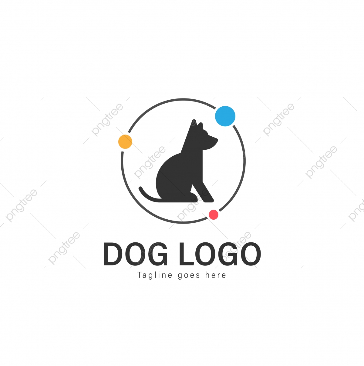 1200x1208 Dog Logo Vector Design Modern Dog Logo Template Isolated On White