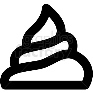 300x300 Dog Poop Outline Vector Icon Clipart Royalty Free Gif, Png