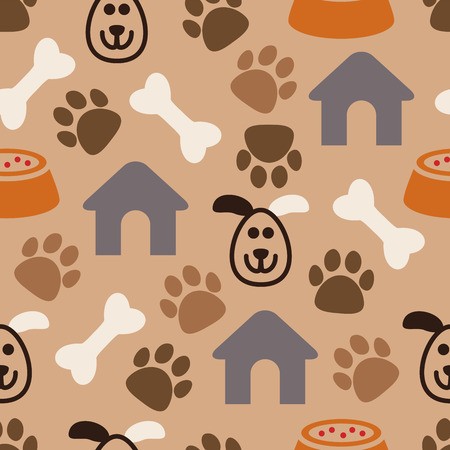 Vector Seamless Dog Pattern Royalty Free Vector Graphics 450x450 Vector Seamless Dog Pattern Royalty Free Vector Graphics
