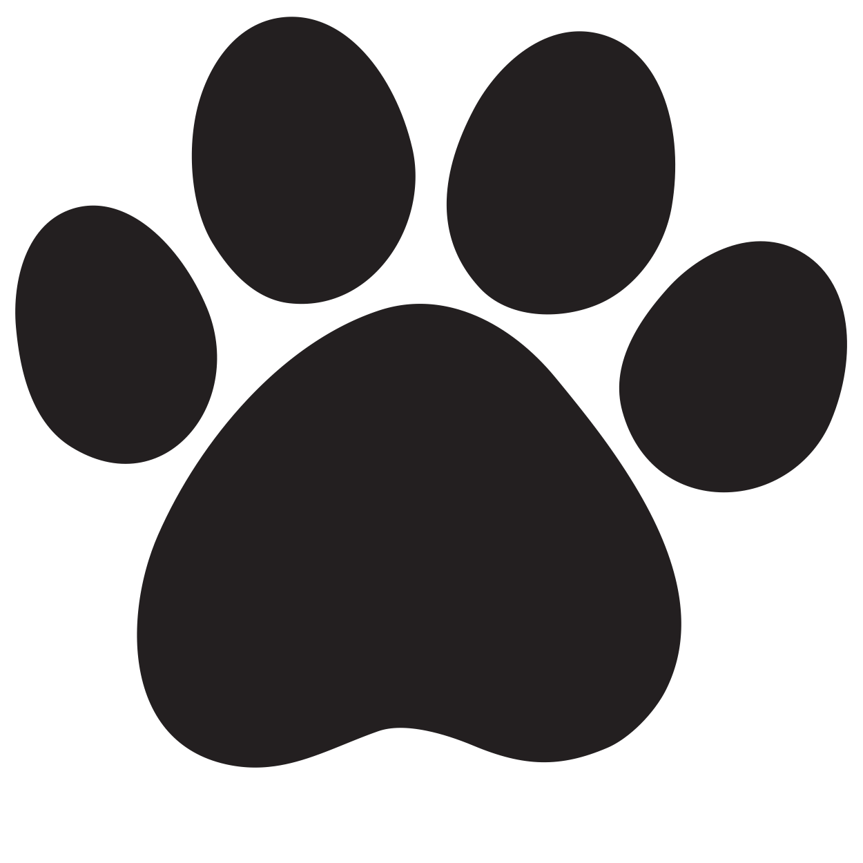 Dog Paw Print Vector Clipart Images Gallery For Free Download 1250x1250 Dog Paw Print Vector Clipart Images Gallery For Free Download