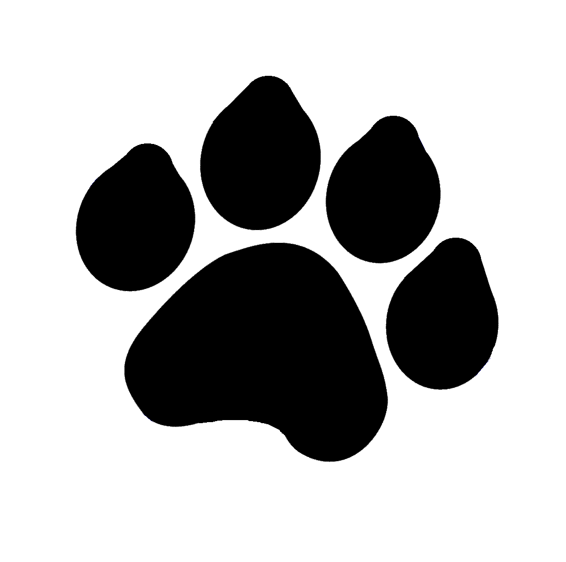 1105x1097 Dog Paws Vector Clipart Images Gallery For Free Download Myreal