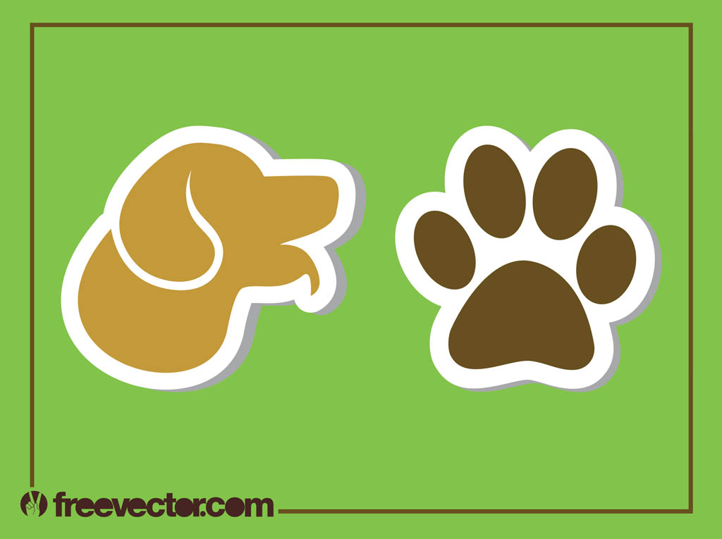 Dog Stickers Vector Art Graphics 1024x765 Dog Stickers Vector Art Graphics