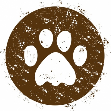 Dog Paw Pattern Free Vector Download 368x368 Dog Paw Pattern Free Vector Download