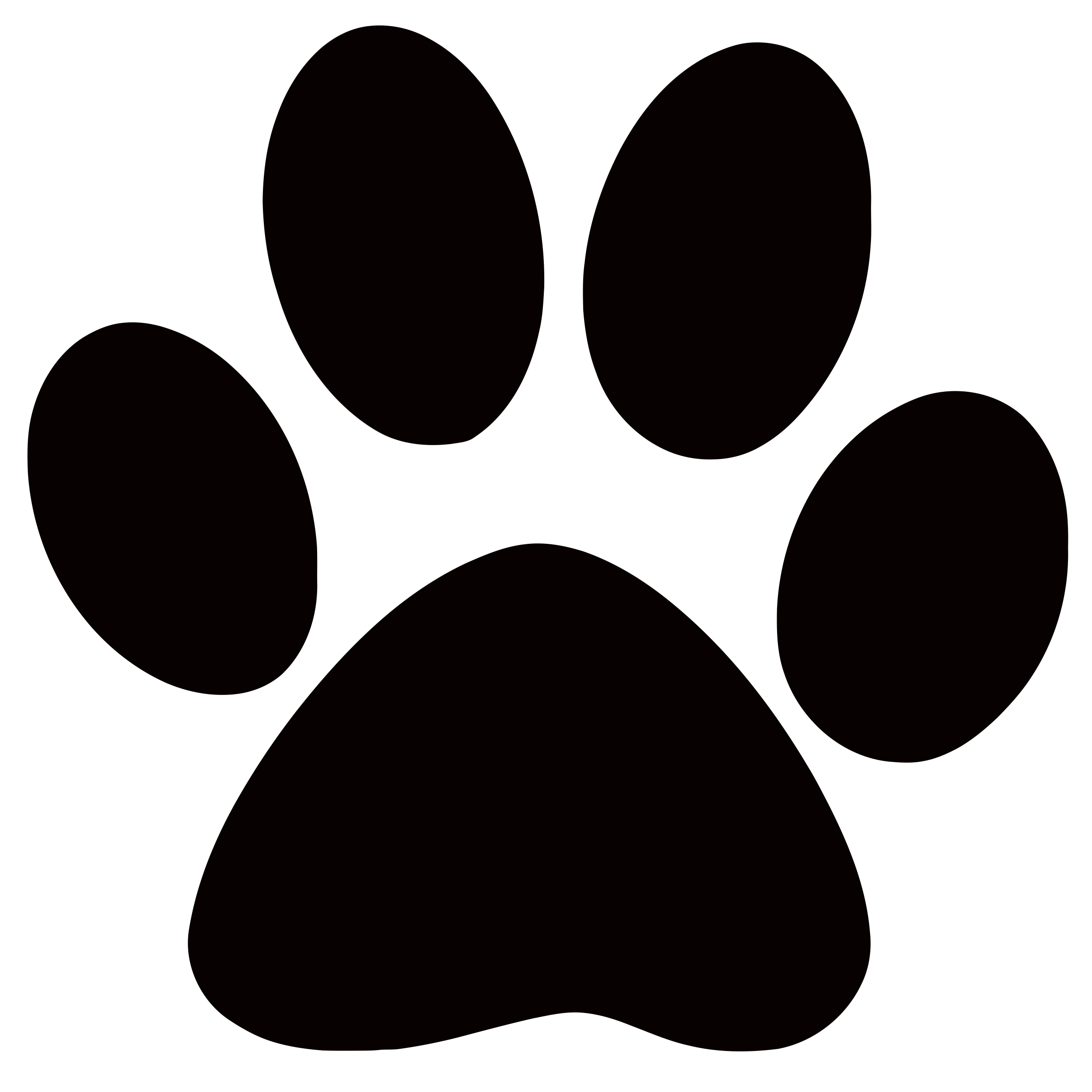 Clipart Dog Paw 2500x2500 Clipart Dog Paw