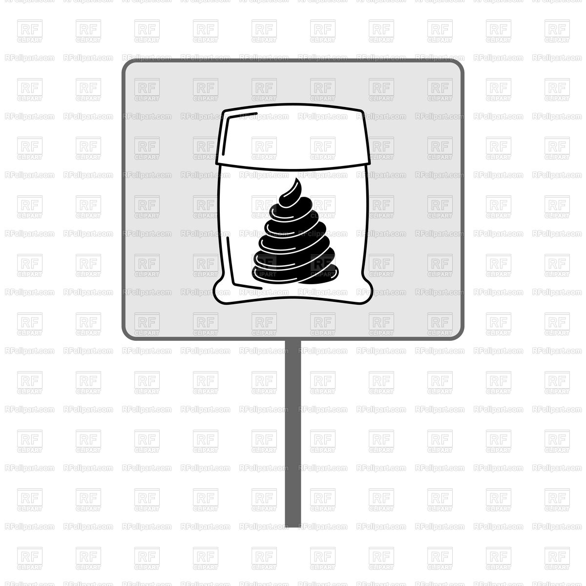 1200x1200 Poop In Polyethylene Bag