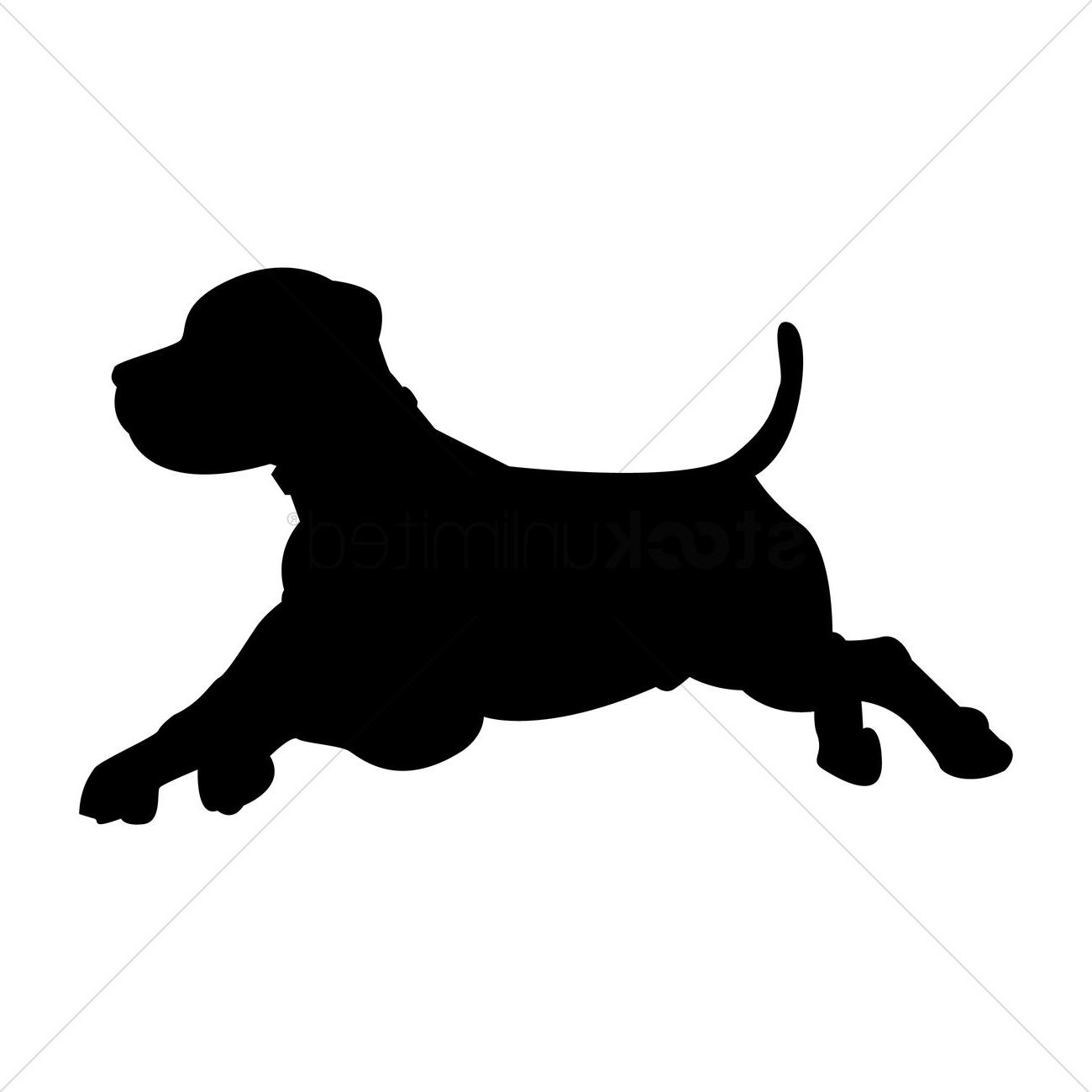1300x1300 Best Free Dog Running Vector Illustration Free Free Vector