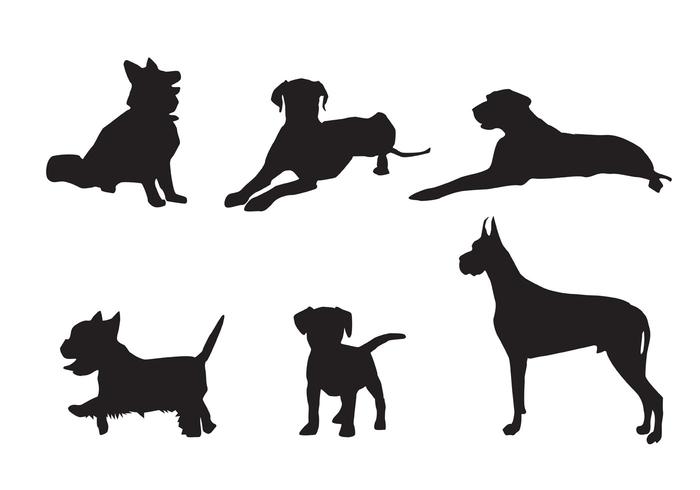 700x490 Free Vector Dog Silhouette Vectors Stock Images