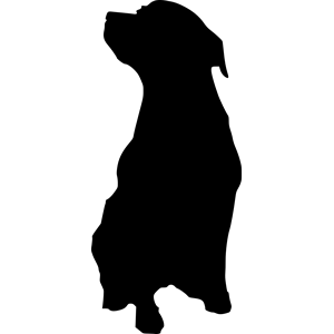 Download Dog Sitting Vector at Vectorified.com | Collection of Dog ...