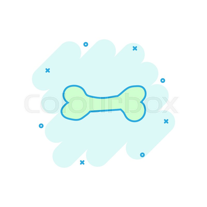 800x800 Vector Cartoon Dog Bone Toy Icon In Stock Vector Colourbox