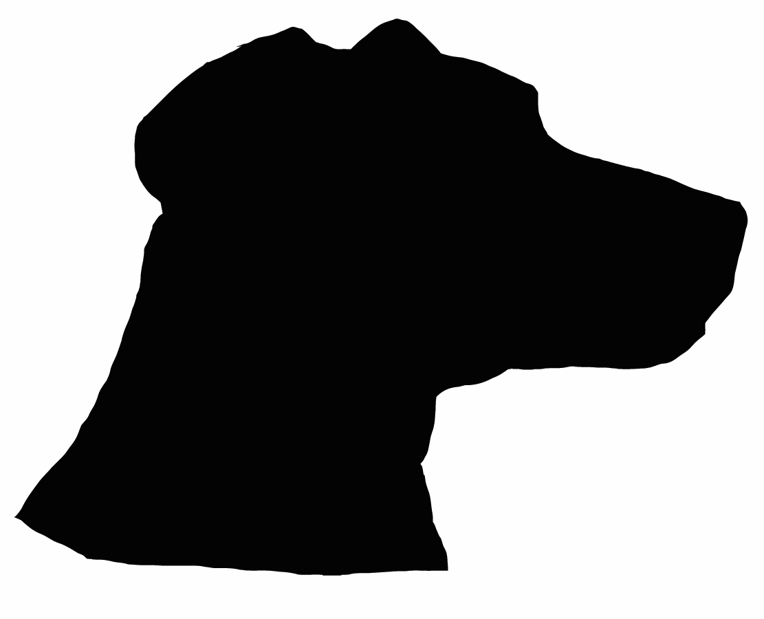 1111x900 Dog Skull Silhouette