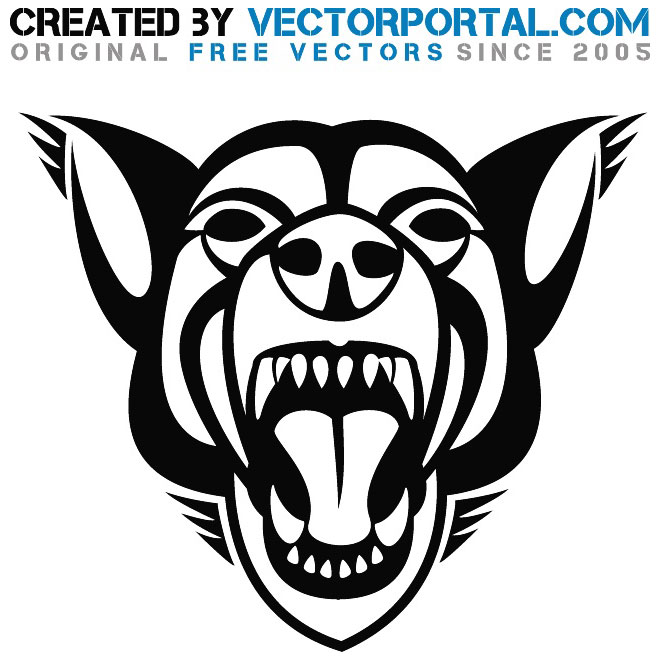 660x660 Rabid Dog Graphics Free Vector