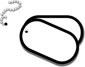 Dog Tags Clip Art 299x234 Dog Tags Clip Art
