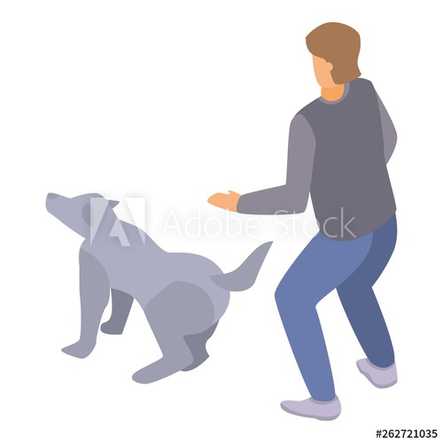 Dog Training Vector