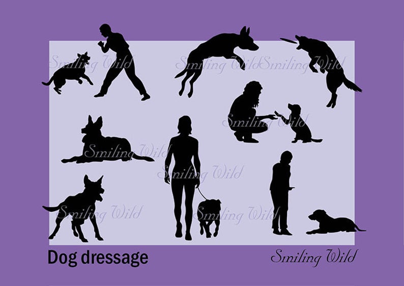 Dog Training Png Art Vector Graphic Dog Training Dressage Etsy 794x562 Dog Training Png Art Vector Graphic Dog Training Dressage Etsy