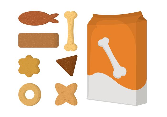 700x490 Dog Biscuit Vector Item Pack