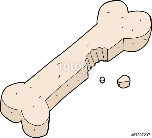 500x454 Bitten Dog Treat Stock Image And Royalty Free Vector