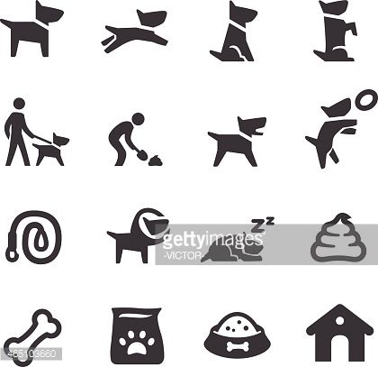 420x407 Dog Icons Acme Series Vector Vinyl Images