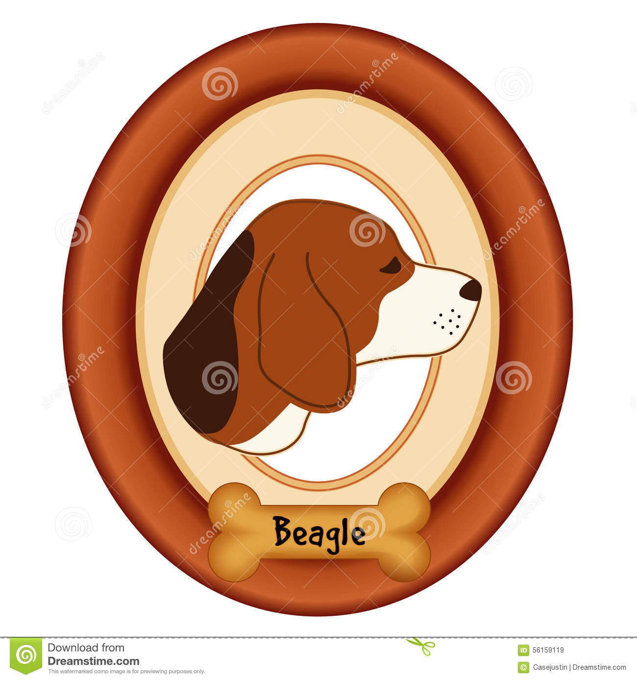 1300x1390 White Label Dog Treats Inspirational Beagle Portrait Dog Bone Pet