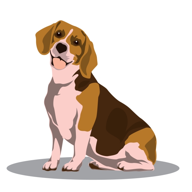 Vector Clip Art Animal Illustration Dog Vector Illustration 640x640 Vector Clip Art Animal Illustration Dog Vector Illustration