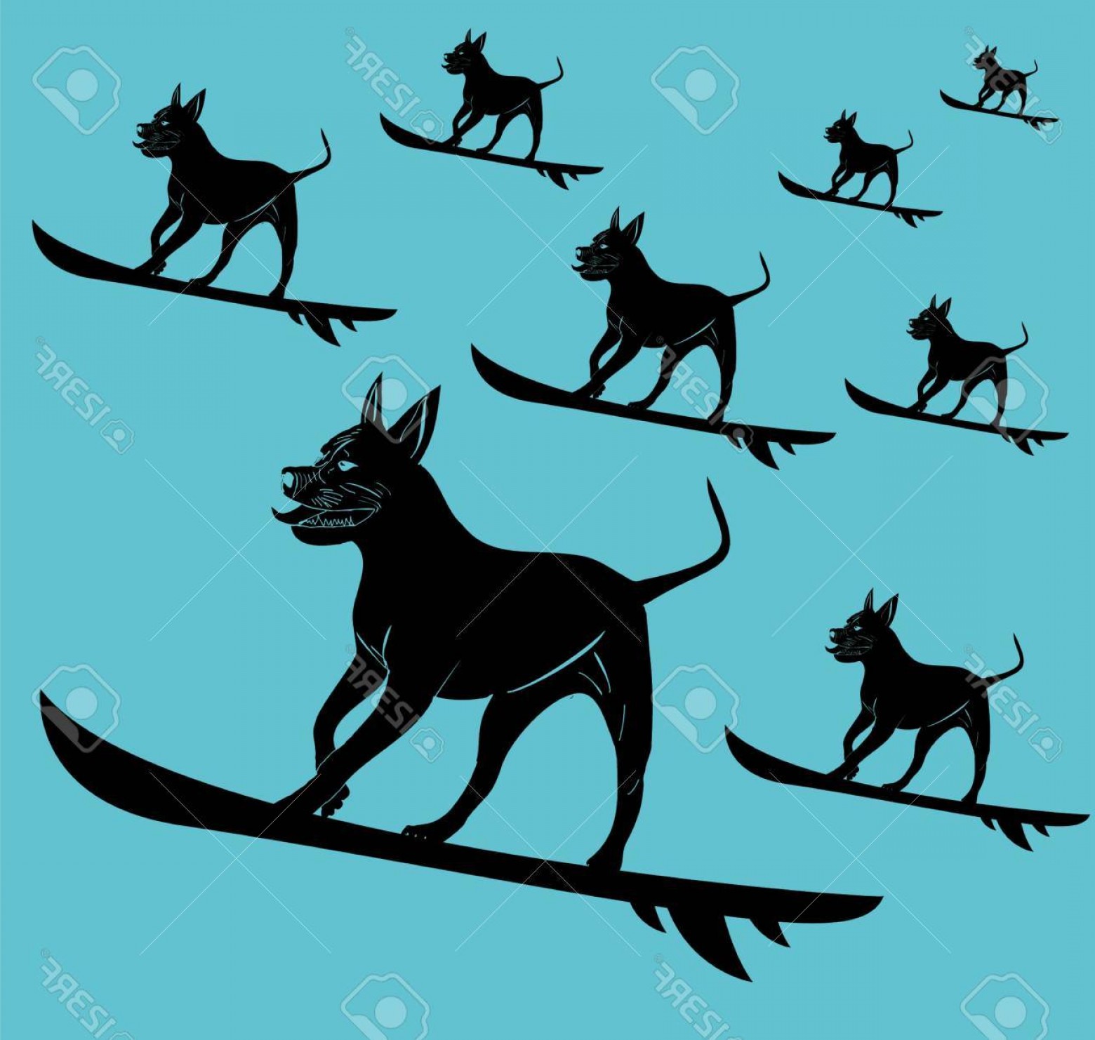 1560x1482 Pit Bull Vector Art Lamaison