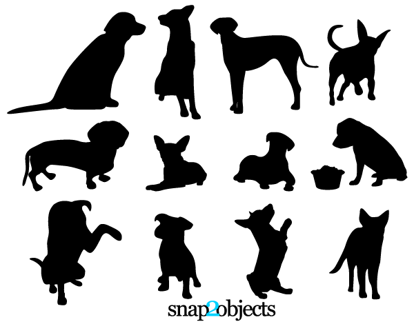 600x470 Free Dog Vector Silhouettes Silhouette Stuff Dog Stencil, Dog