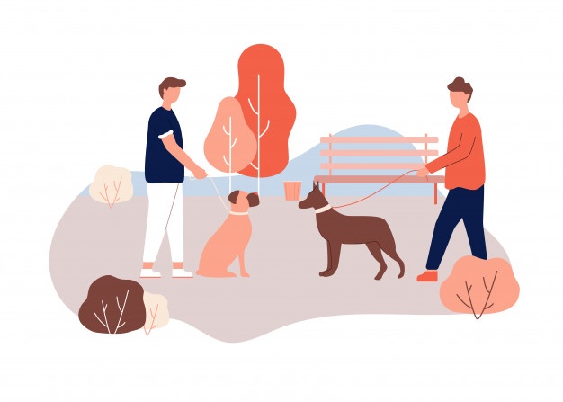 Dog Walker Vectors, Photos And Free Download 626x447 Dog Walker Vectors, Photos And Free Download