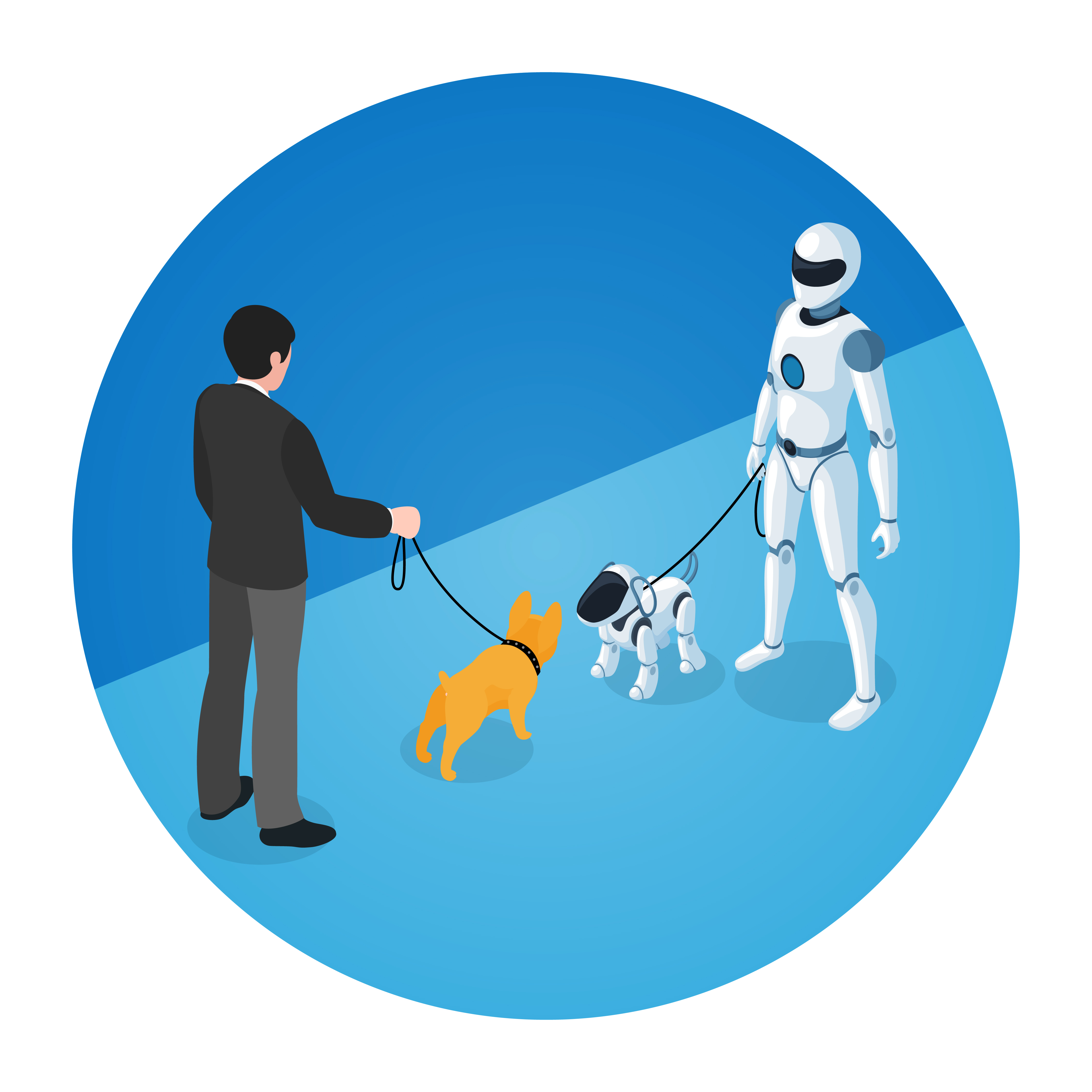 Walking Dog Free Vector Art 4500x4500 Walking Dog Free Vector Art
