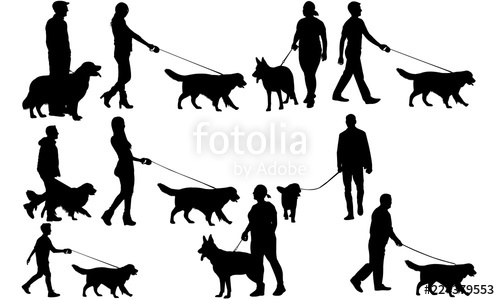 Walking A Dog Cricut, Girl Walking A Dog Silhouette Clip 500x300 Walking A Dog Cricut, Girl Walking A Dog Silhouette Clip