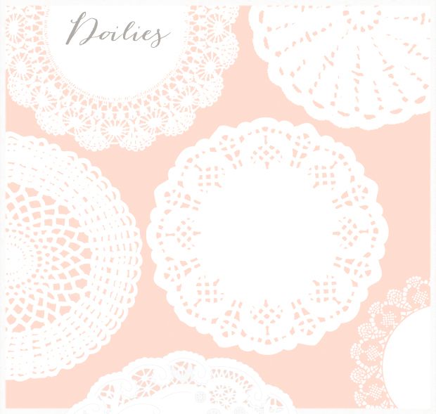 620x589 Free Lace Doily Vector