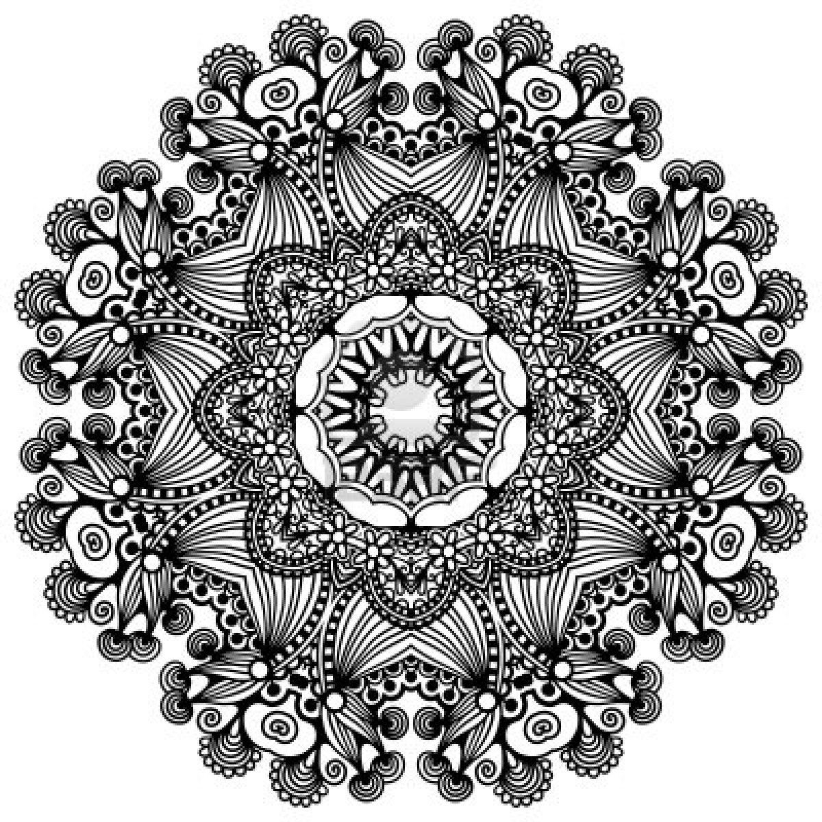 Doily Pattern Vector At Vectorified.com 