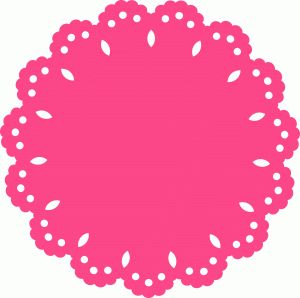 300x298 Simple Doily Clipart
