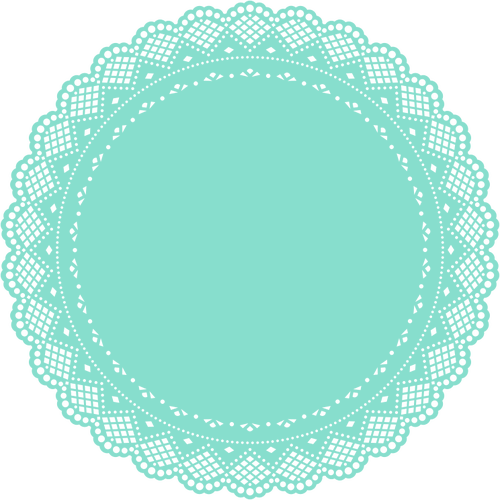 500x500 Vector Image Of Doily